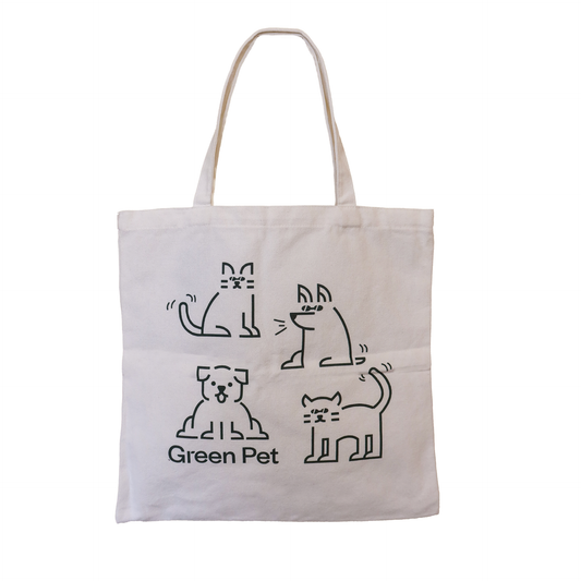 Organic Pet Print Tote Bag
